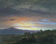 Frederic Edwin Church Twilight, Mount Ktaadn china oil painting artist